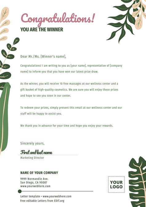 Free Letter Templates: Design a Letter Online .